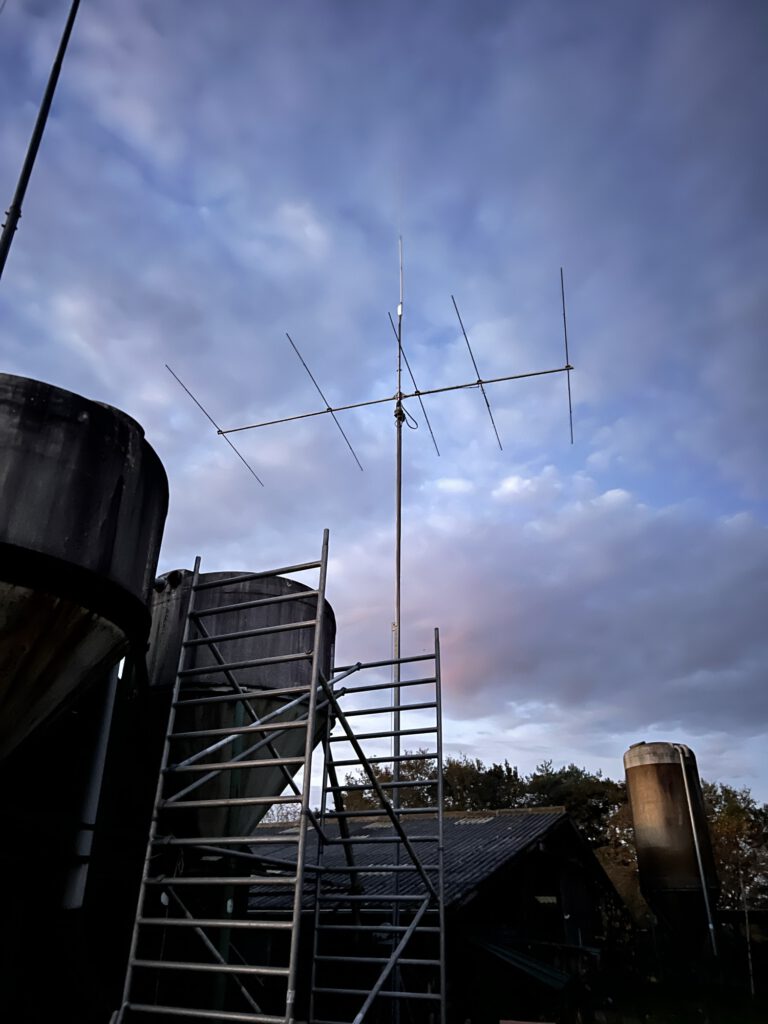 Yagi antennas at contest station PA6X
