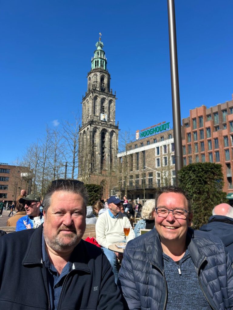 Left Willem PD5WVE Right Mark PD2MS