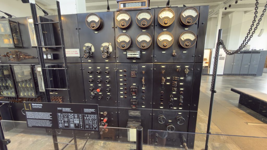 Main switchboard of Grimeton Radio Station